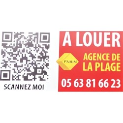 Panneau A Vendre et A Louer avec QR code