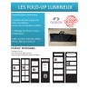 FOLD-UP lumineux