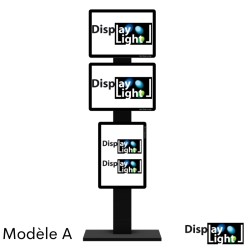 Totem Hybride lumineux Modèle A