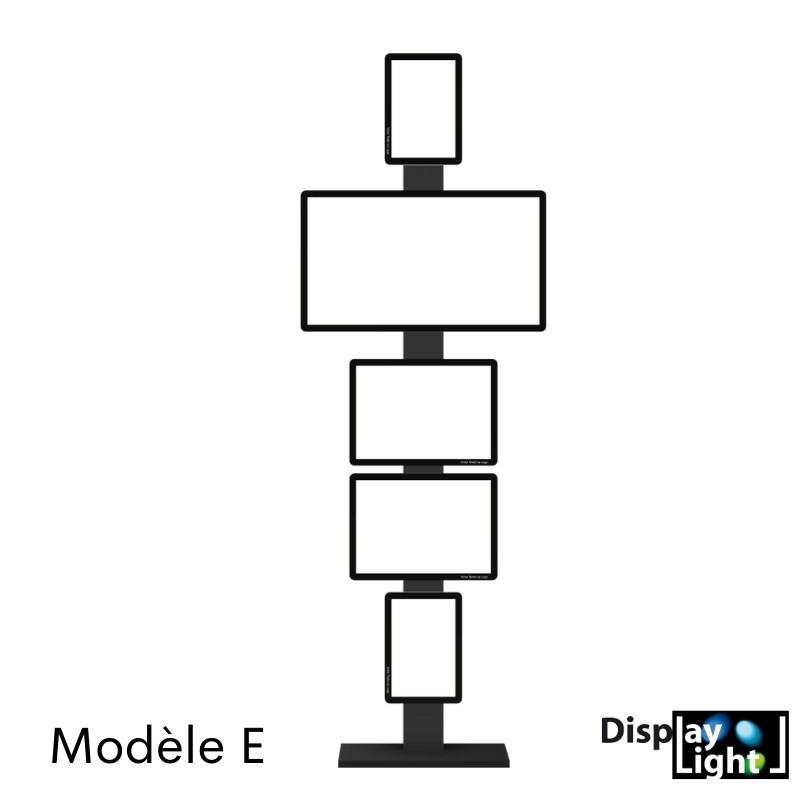 Totem Hybride lumineux Modèle E